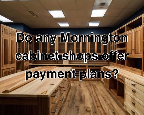 cabinets made by a cabinet maker