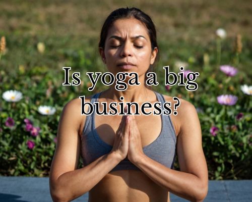 a yogi working on