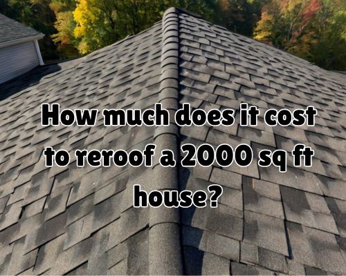 Close-up of clean, aligned shingles.