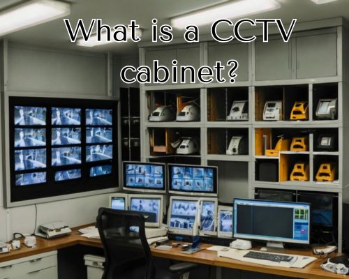 a CCTV cabinet